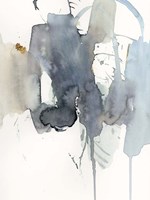 Indigo Splatter II Fine Art Print