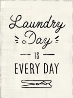 Laundry Room II Framed Print