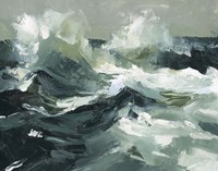 Choppy Ocean View I Fine Art Print