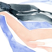 Watercolor Ribbon IV Fine Art Print