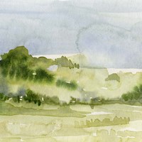 Tempered Horizon II Framed Print