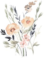 Peach & Paynes Bouquet II Fine Art Print