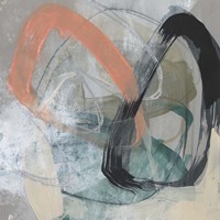 Converging Loops I Framed Print