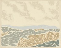 Paysage de Rouen I Fine Art Print