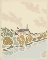 Paysage de Poitiers I Fine Art Print