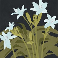 Garden Lilies I Fine Art Print