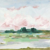 Pink Marsh I Fine Art Print