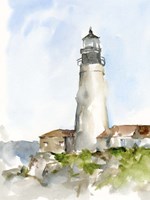 Plein Air Lighthouse Study II Fine Art Print