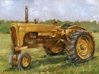 Rustic Tractors IV Framed Print