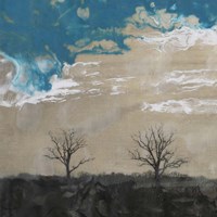 Two Trees II Framed Print