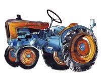 Tractor Study II Fine Art Print