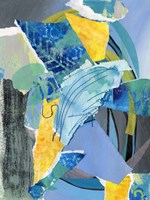 Reclaimed Collage II Fine Art Print