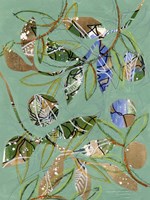 Nature on Sage I Fine Art Print