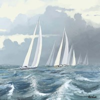 Sailing Ships II Fine Art Print