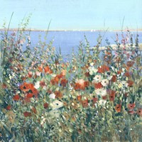 Seaside Garden I Fine Art Print