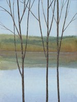 Between Water I Framed Print