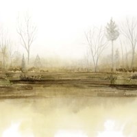 Golden Season I Framed Print