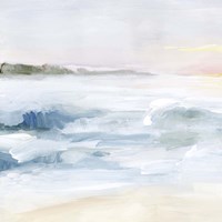 Surf at Dawn I Fine Art Print