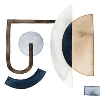 Moving Pieces I Framed Print