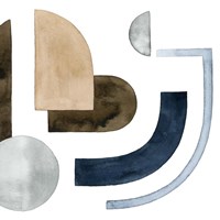 Moving Pieces III Framed Print