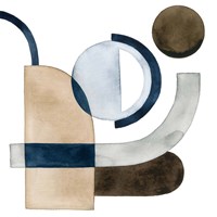 Moving Pieces IV Framed Print