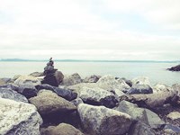 Bay Rocks IV Fine Art Print