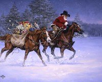 Christmas Rush Fine Art Print