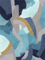 Puzzle Blues II Framed Print