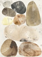 Stone Mosaic I Framed Print