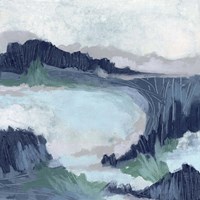 Blue Marsh Grove II Fine Art Print