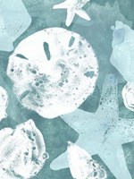 Seabed Silhouettes I Framed Print