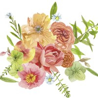 Just Peachy IV Framed Print