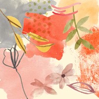Flower Shimmer II Fine Art Print