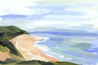 Pastel Coastline II Fine Art Print