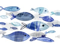 Fish Parade I Fine Art Print