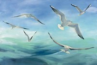Sea Flight Fine Art Print