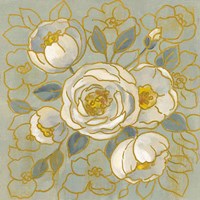 Sage Floral II Framed Print