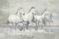 Running Wild Crop I Neutral Fine Art Print