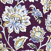 Ceylon Gardens III Plum Fine Art Print