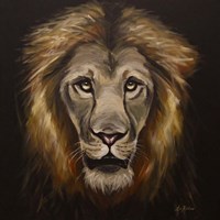 Lion Painting Fine Art Print