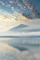 Gravedona Harbor Sunrise #2 Fine Art Print