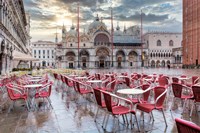 Piazza San Marco At Sunrise #14 Fine Art Print