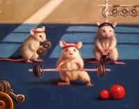 Gym Rats Fine Art Print