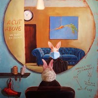 Pandemic Haircut Fine Art Print