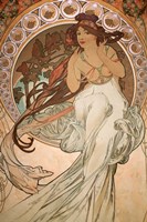 Music (from The Four Arts - Detail), 1898 Fine Art Print