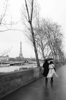 Paris In The Rain I Love Fine Art Print