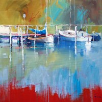 Masts at Metung Fine Art Print