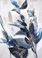 Blue Leaves Fine Art Print