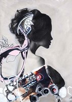 Pink Fluence 1 Fine Art Print