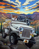 Watch For Falling Rocks Fine Art Print